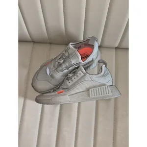 adidas NMD_R1 Sneakers Metal Grey Men’s Size 5 (Women’s 6) thumbnail 3
