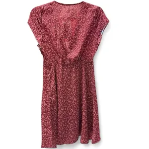 Outerknown Spring Dress Size XS Purple Cottage NWT Sustainable Summer Floral thumbnail 3
