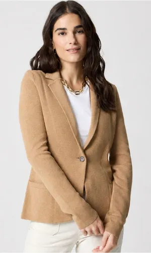 Preppy J. Crew Factory Schoolboy Sweater Blazer Size XL 100% Cotton thumbnail 1