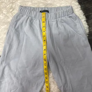 Light Blue Jogger Brandy Melville Cuffed Rosa Soft Sweatpants Pockets Y2k Cozy thumbnail 5