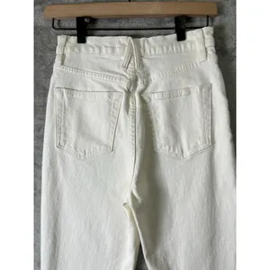 SLVRLAKE Beatnik High Rise Skinny Jeans White‎ Stretch Denim Minimalist Chic 25 thumbnail 4