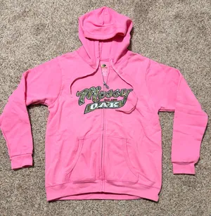 Mossy Oak Pink Logo Zipper Hoodie Women Medium new without tags. Never used thumbnail 1