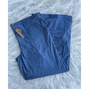 Skims Cotton Poplin Straight Leg Pant Harbor Size Small thumbnail 2