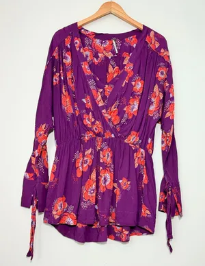 Free People Tuscan Dreams Tunic Top thumbnail 1