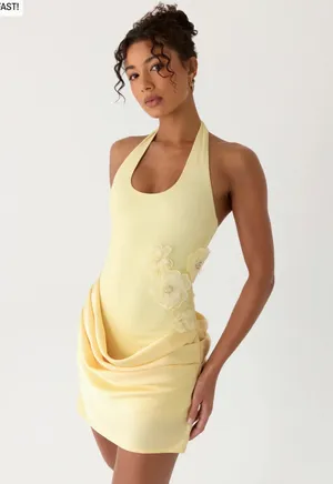 Peppermayo Mini Dress Yellow thumbnail 6