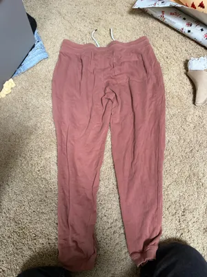 Old navy red joggers  thumbnail 3