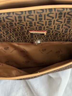 Cordan Leather Monogram Travel Bag Brown thumbnail 2