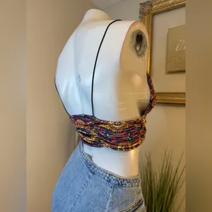 Urban Outfitters Paisley Graphic Boho Whimsy Fairy Cami Small thumbnail 4