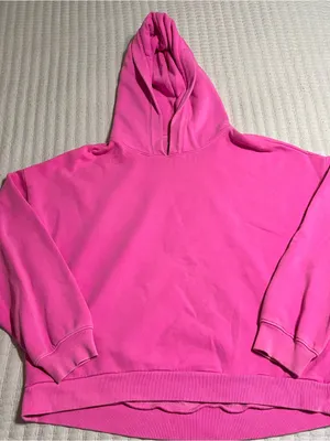 GAP Women's Bright Pink Hooded Sweatshirt thumbnail 1