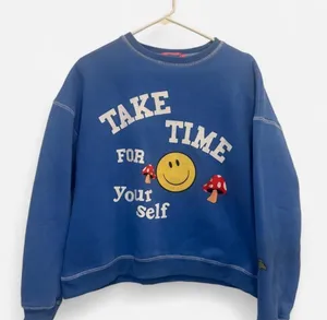 Edikted Take Time Graphic Sweatshirt Size Medium thumbnail 1