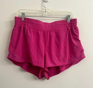 Lulumari LULULEMON Hotty Hot 4" LR Shorts Ripened Raspberry 12 thumbnail 3
