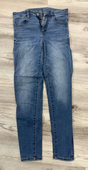 American Eagle Outfitters High-Rise Skinny Jeans thumbnail 1