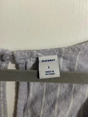 Old Navy Blue and white strip Jumpsuit thumbnail 2