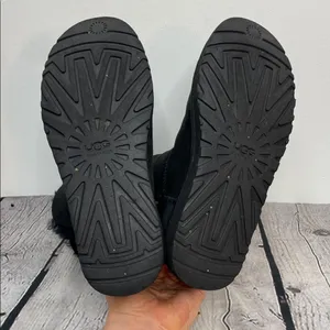 UGG Black Fur-Lined size 6 short boots thumbnail 7