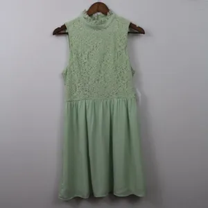 NWT altard state seafoam lace‎ dress L thumbnail 2