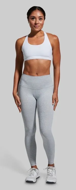 Born Primitive Your New Favorite Legging 2.0 - Heather White - size M thumbnail 1