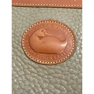 Vintage Dooney & Bourke Women All Weather Pebbled Leather Shoulder Bag Purse thumbnail 4