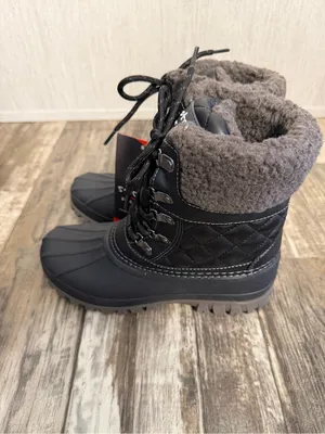 Storm by Cougar Storm Black Winter Boots with Red Accent Tag Size 7 Wide thumbnail 4