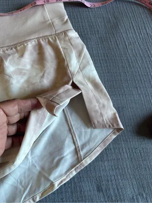 Tie-Dye Light Pink Athletic Shorts with Wide Waistband thumbnail 7