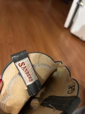 Sanders Cowgirl Gray Boots thumbnail 9
