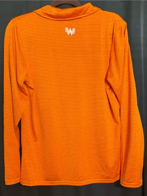 Whataburger women’s size small long sleeve employee blouse thumbnail 5
