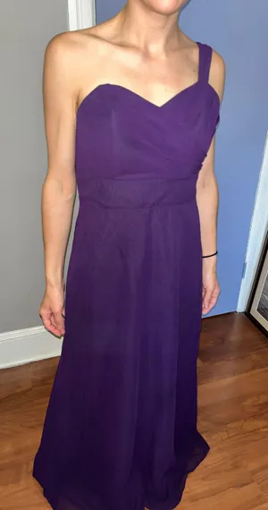 Purple Bridesmaid Dress Size 10 thumbnail 2