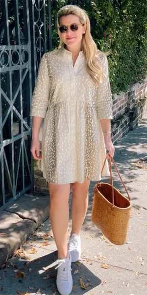 Tuckernuck Antelope‎ Royal Shirt Dress Size Small thumbnail 1