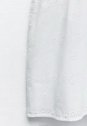 ZARA Embroidered Dress thumbnail 9