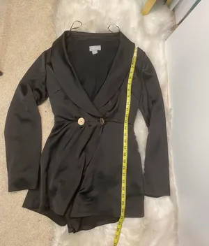 Satin Playsuit Size XS thumbnail 7