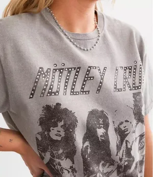 Motley Crue Santa Monica Vintage T-shirt thumbnail 3