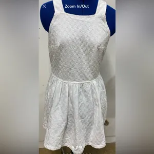 Free People free-est Va Va Volume Mini Dress in White. Size X-Small thumbnail 5