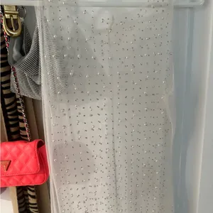 Elegant Dress with pearls thumbnail 3