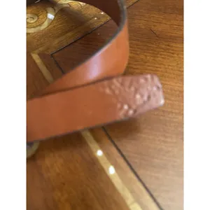 J Crew Brown Leather Belt No Size thumbnail 3