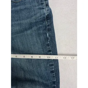 Levi's 515 Bootcut Jeans Women's 12M (32x30) Dark Wash Flap Pockets Western Y2K thumbnail 8