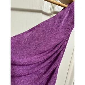 Lioness The goddess mini ruched purple one shoulder dress size 0 NEW‎ thumbnail 6