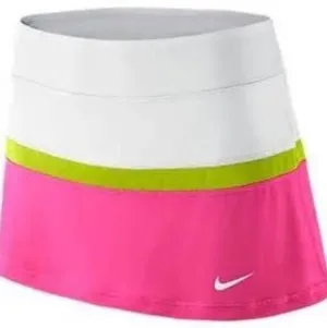 Nike L Court Skort Skirt Tennis Pickleball Activewear Golf Women's hot pink thumbnail 1