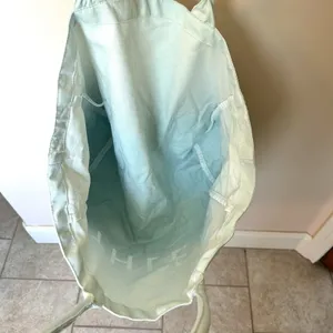 Athleta Bag Canvas Ombre Beach Gym Tote Shopping Resort Nautical Sporty thumbnail 3
