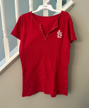 STL cardinals tee Red thumbnail 1