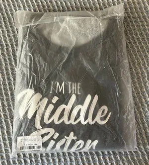 NWT Middle Sister Graphic Sweatshirt Gray Size M thumbnail 1