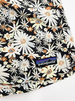 Patagonia Women's 2.5" Barely Baggies Multifunction Shorts Size Small Floral thumbnail 4