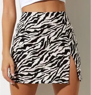 Motel Zebra Print Skirt thumbnail 1