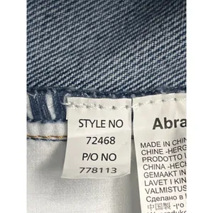 Abrand A ’99 Low Straight Jeans 90s Y2K Low Rise Blue Denim Size 29 Style 72468 thumbnail 15