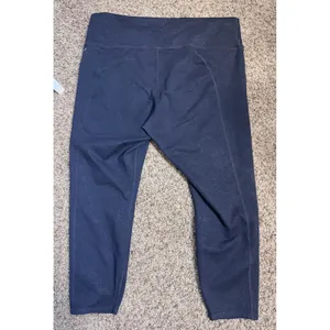 Fabletics Powerhold Leggings 1X Black Space Dye High Waist Athletic Yoga Pants thumbnail 3