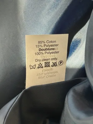 J. Crew Suiting Navy‎ Tweed Zip Front Blazer | Size 10 thumbnail 4