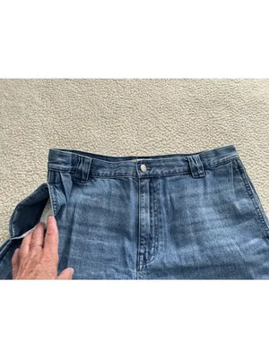 Madewell High Rise Cropped Tapered Leg Jeans in Ventnor Wash Size 30 thumbnail 9