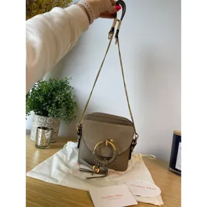 See By Chloe Joan Leather Mini Shoulder Bag Motty grey Crossbody thumbnail 4