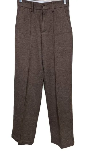 NAGUAGU Women’s Brown Dress Pants Size S Trousers Waist 25 Inseam 26.5 thumbnail 1