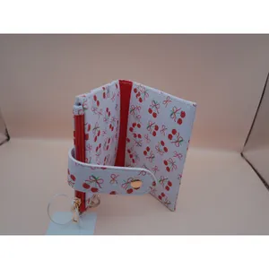 Blush‎ Crush Cherry Bow Print Bifold Wallet Vegan Leather Coquette New 10-10324 thumbnail 7