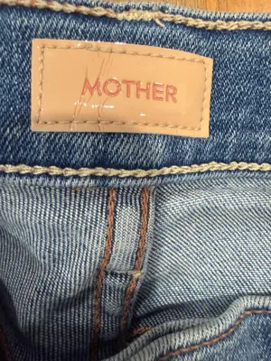 Mother The Weekender Fray Groovy Kind of Love Flare Wide Leg Jeans Women's US 28 thumbnail 4
