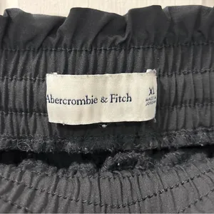 Abercrombie & Fitch Women’s Traveler Joggers Size XL Black Elastic Waist EUC thumbnail 7